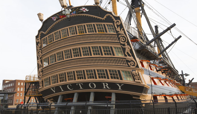 hms victory private tour